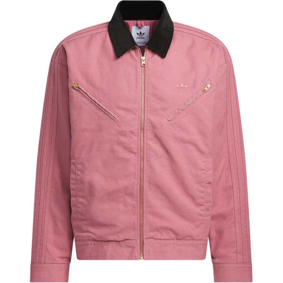 Adidas Originals WASHED WASH PAD JKT U Puffer Jacket Unisex Old Red/Gold