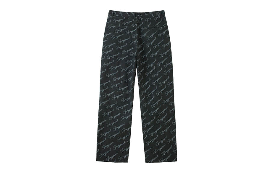 SPRAYGROUND Casual Pants Unisex Black Moderate Straight Fit Pants