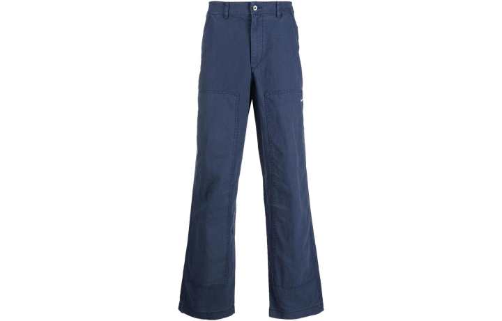 Nike Nike Casual Pants Men's Blue Moderate Straight Fit Pants