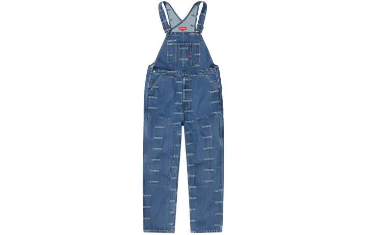 Supreme Supreme Logo Denim Overalls
