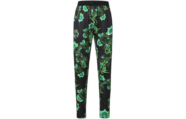Nike Nike Casual Pants Men's Black Green Moderate Slim Fit Pants