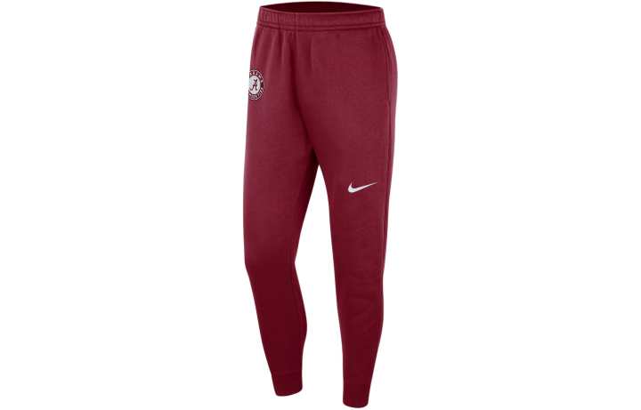 Nike Nike Alabama Club Fleece Knitted Sweatpants Men's Dark Red