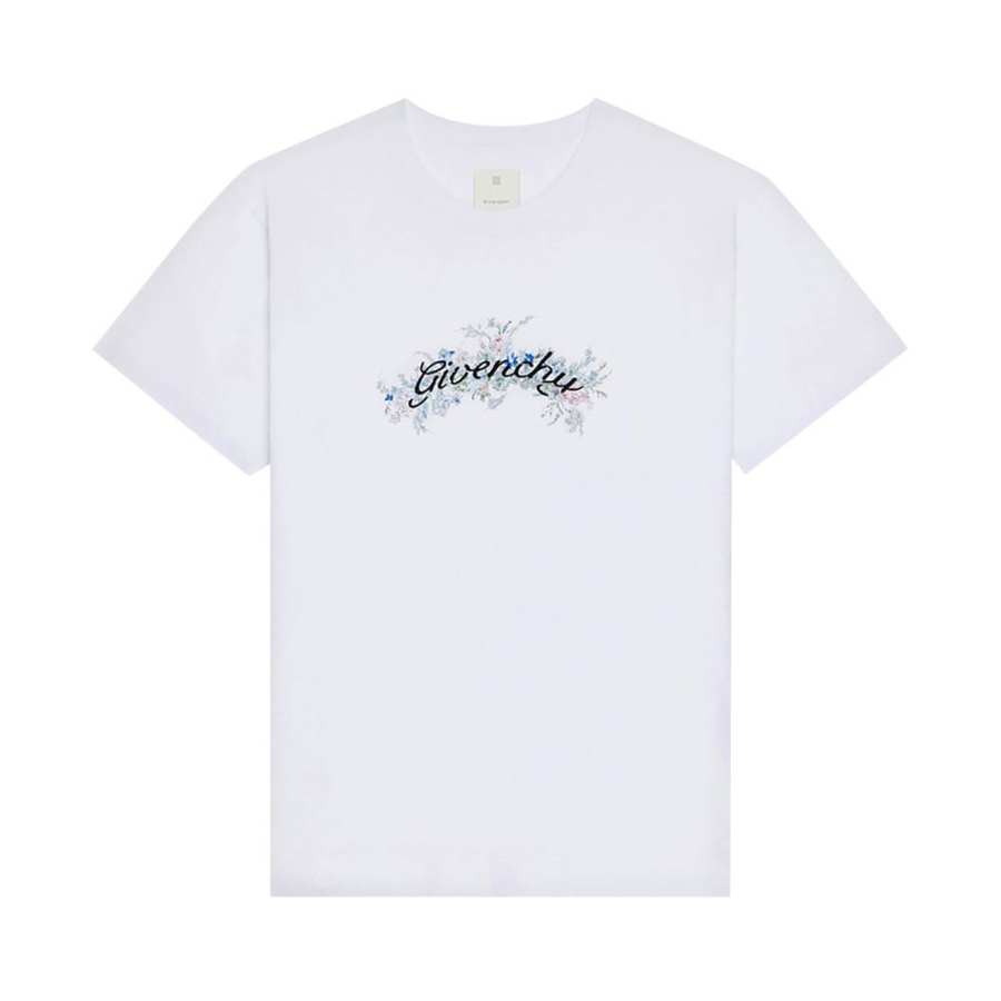 Givenchy Givenchy Flowers T Shirt