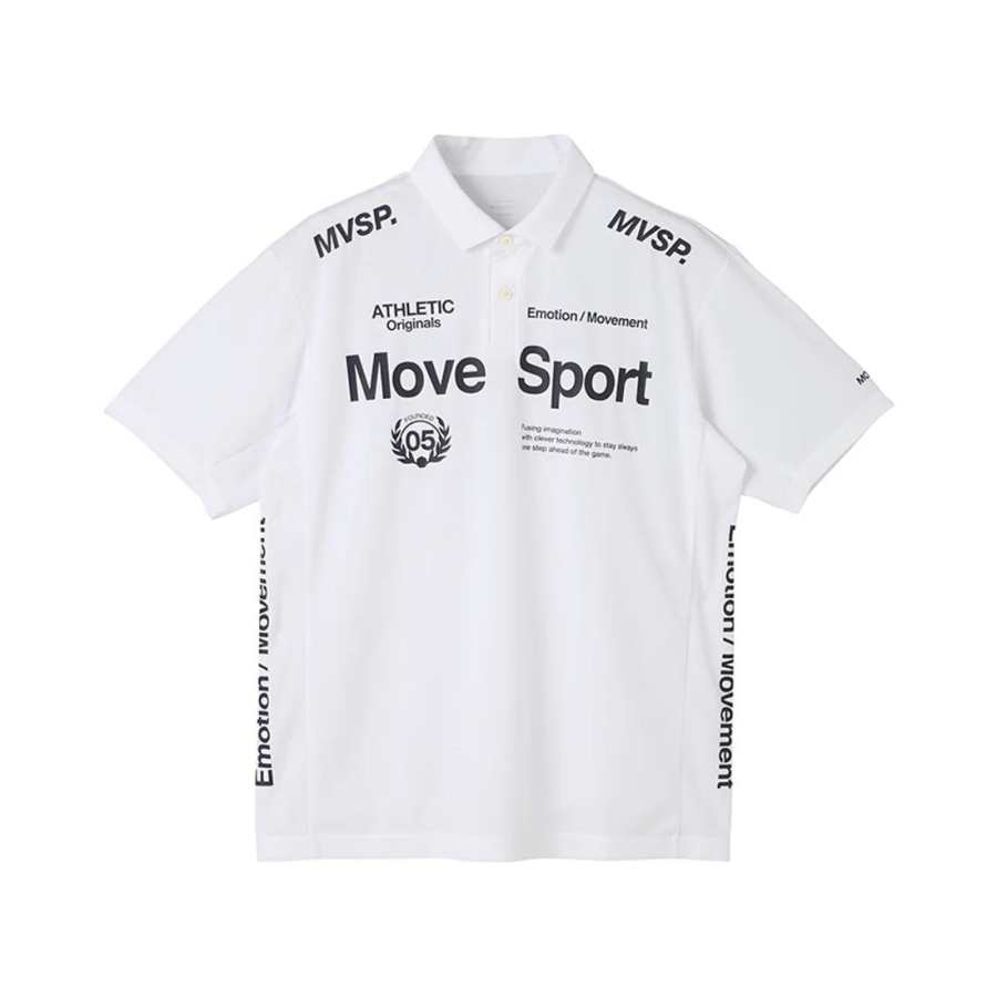 DESCENTE DESCENTE Polo Shirts Men's Polo Collar Moderate