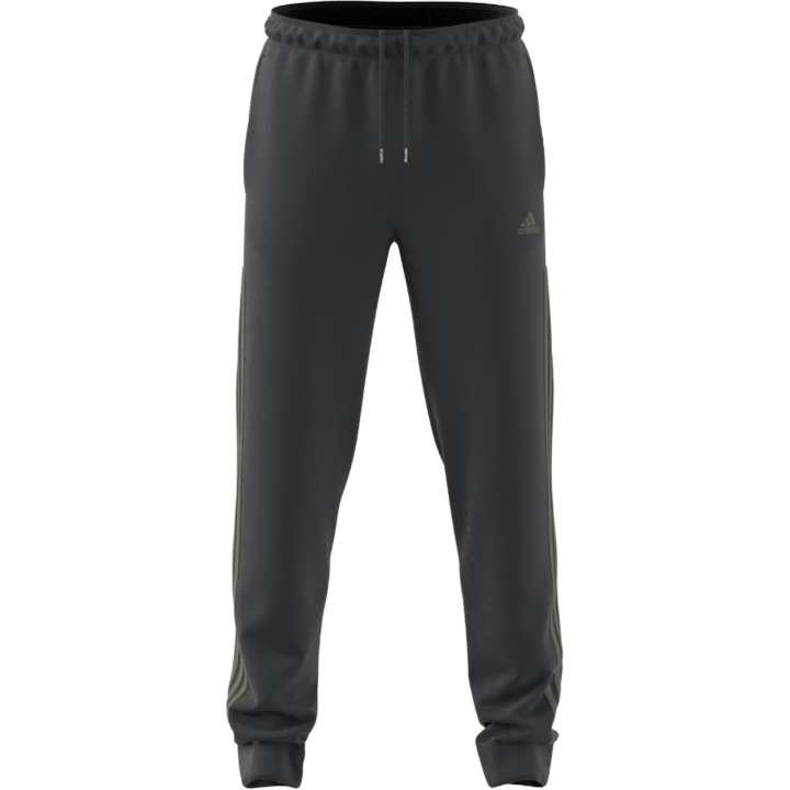 Adidas Adidas CUFF CUFFED PANTS Casual Pants Men's Solid Gray/Relic Green