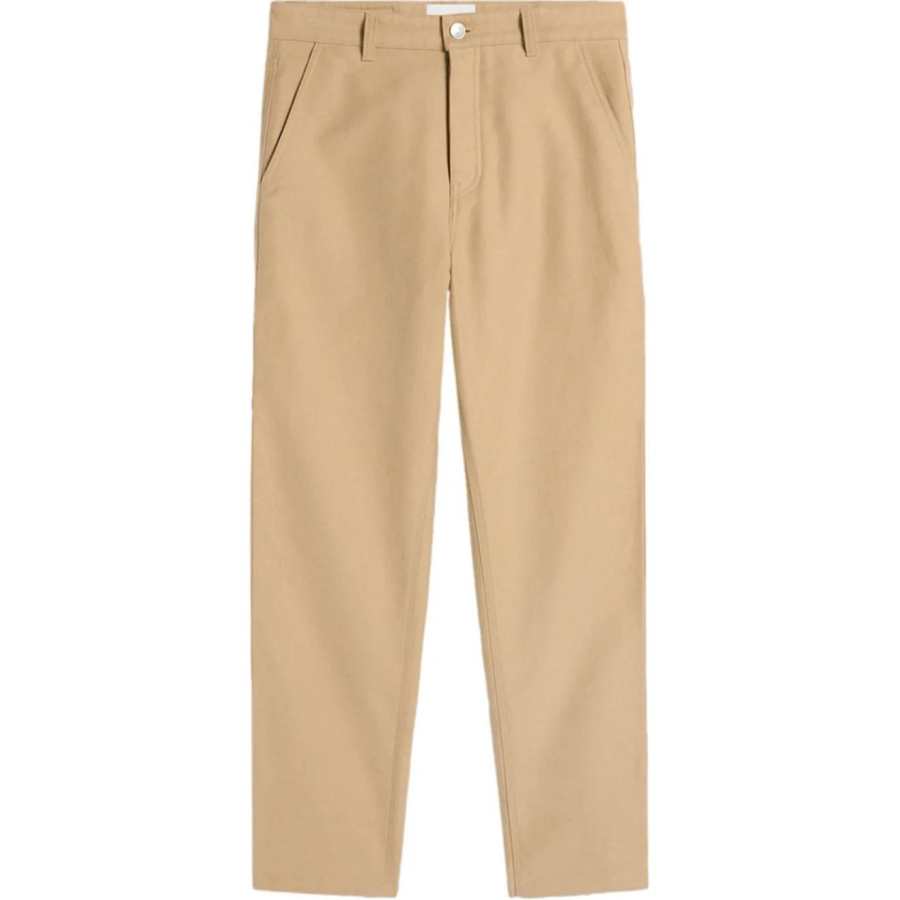 AMIPARIS Amiparis logo-patch straight-leg worker trousers