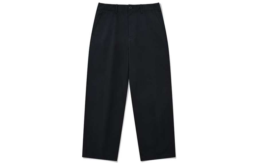 COVERNAT Casual Pants Men's Gray Blue Moderate Straight Fit Pants