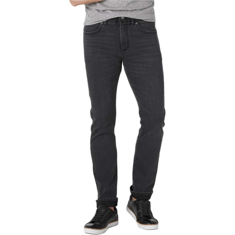 Lee Lee Jeans Men's Black Moderate Straight Fit Pants
