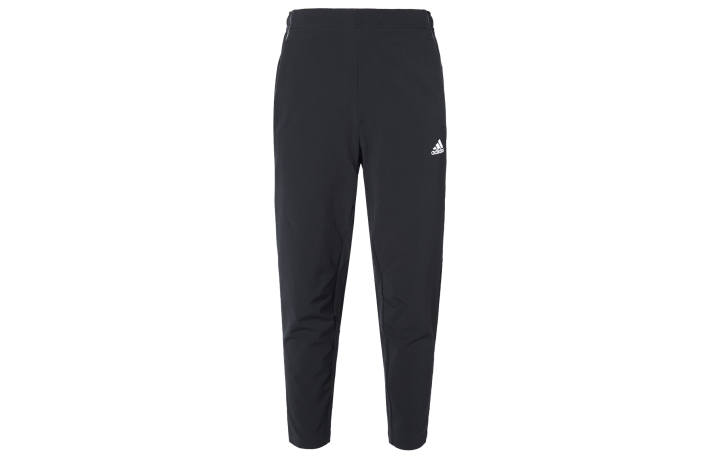 Adidas Adidas Casual Pants Men's Black Moderate Straight Fit Pants