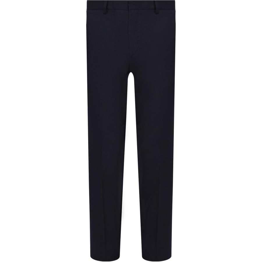 PRADA PRADA Casual Pants Men's Black Moderate Straight Fit Pants