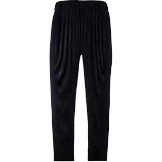 Homme Plissé Issey Miyake SS23 Casual Pants Men's Black