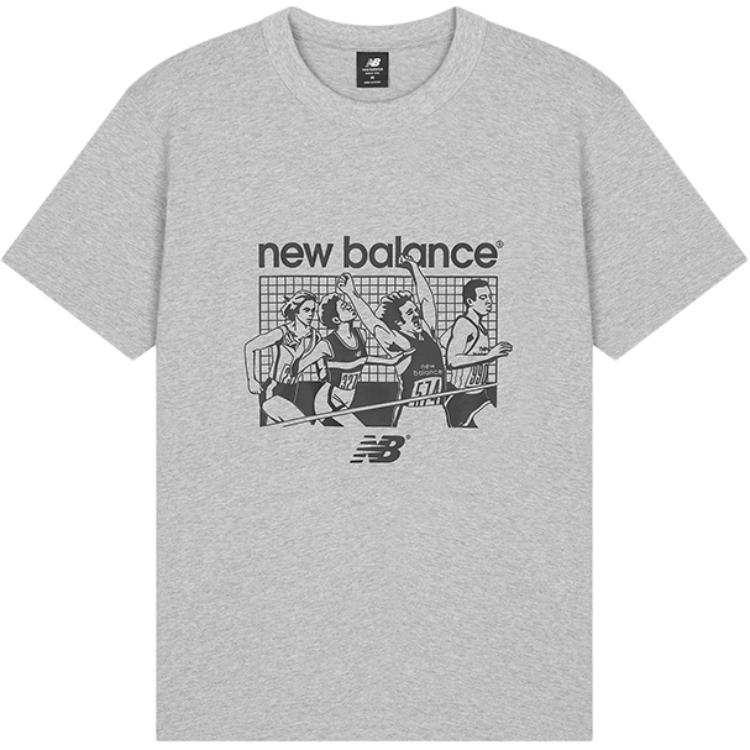New Balance New Balance ATHLETICS 90'S GRAPHIC T Shirt Men's Gray