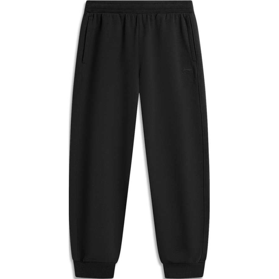 Li-Ning Li Ning Sports Trendy Collection Knitted Sweatpants Men's Black