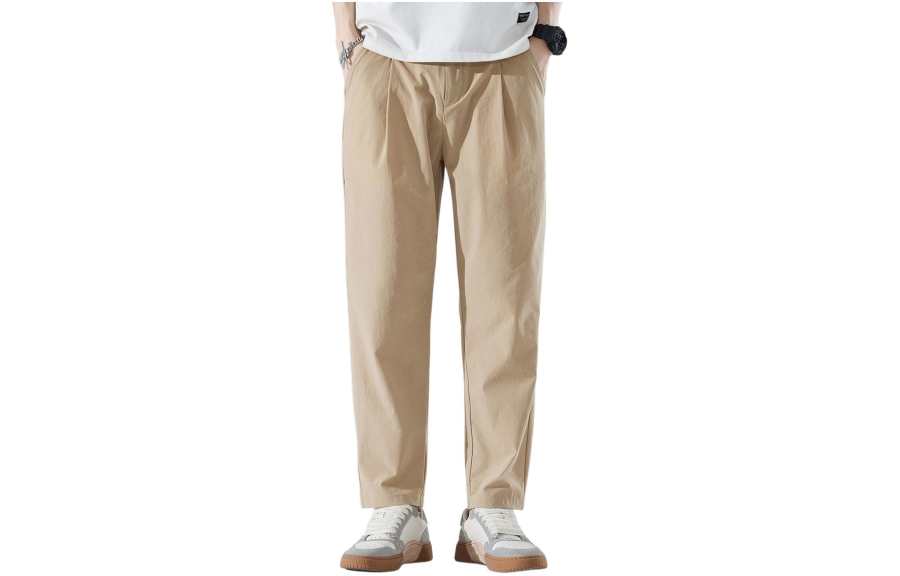Tonlion Casual Pants Men's Khaki