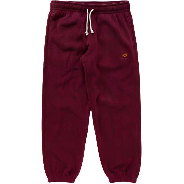 New Balance New Balance Knitted Sweatpants Men's Burgundy
