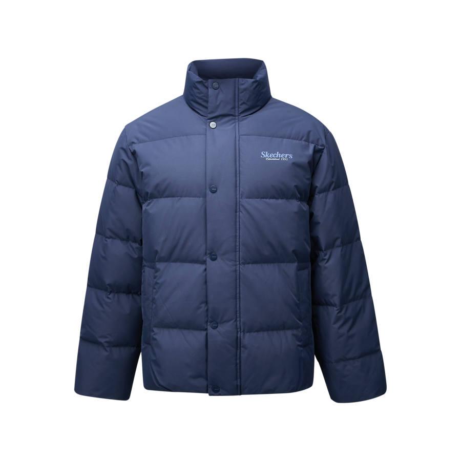 Skechers Sports League Collection Down Jacket Unisex Marine Blue