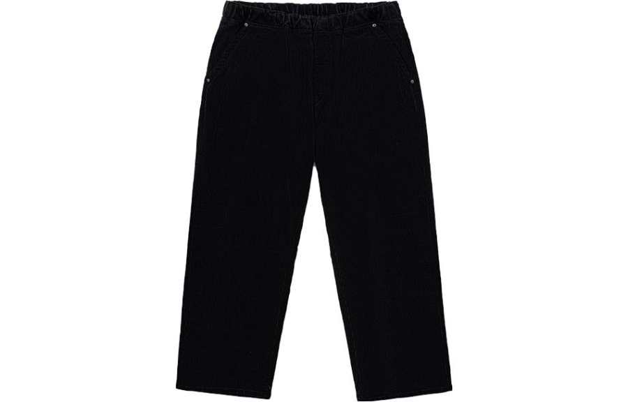 Lee Casual Pants Unisex Black Moderate Straight Fit Pants