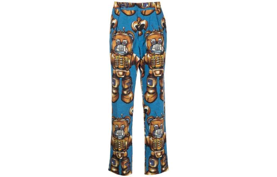 MOSCHINO Casual Pants Men's Multicolor Moderate Other