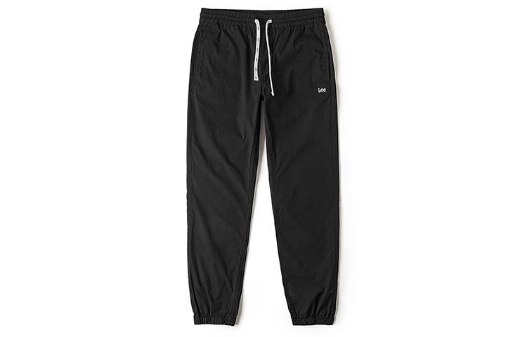 Lee Lee Casual Pants Men's Black Moderate Cuffed Pants