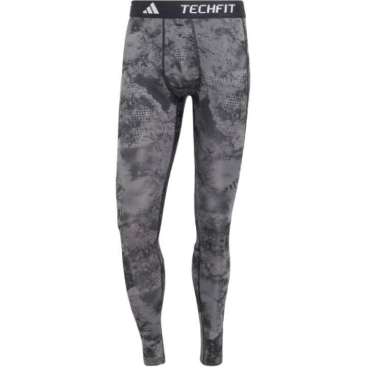 Adidas Adidas Free Shipping With AdiClub Techfit Training Allover Print Long Tights