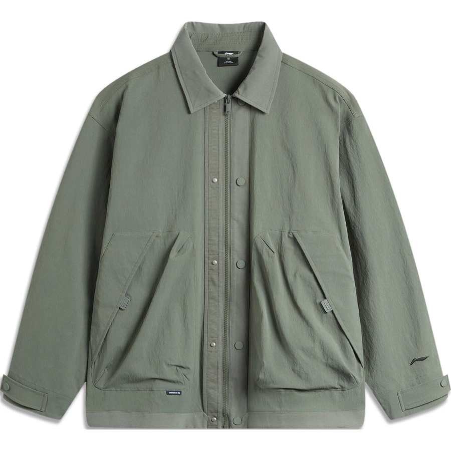 Li-Ning Li Ning Jackets & Coats Men's Snail Smoky Green