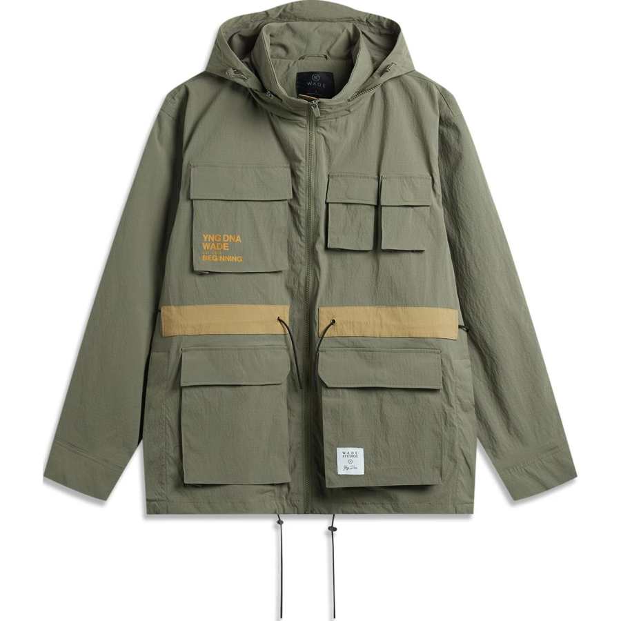 Li-Ning Li Ning Trench Coat Men's Tea Green