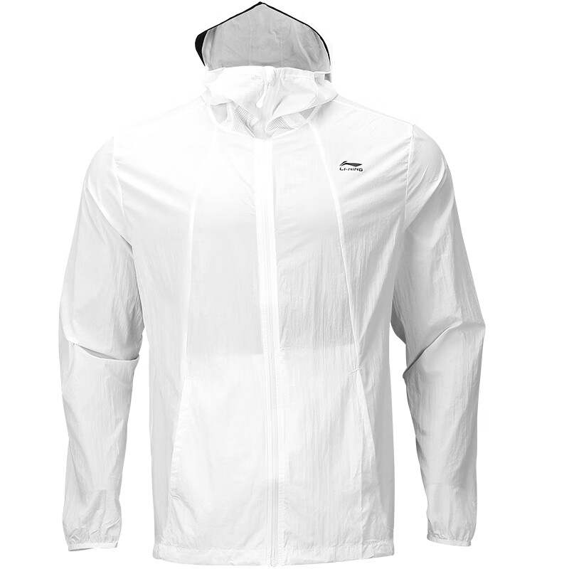 Li-Ning Li Ning Sun Protection Clothing Unisex White