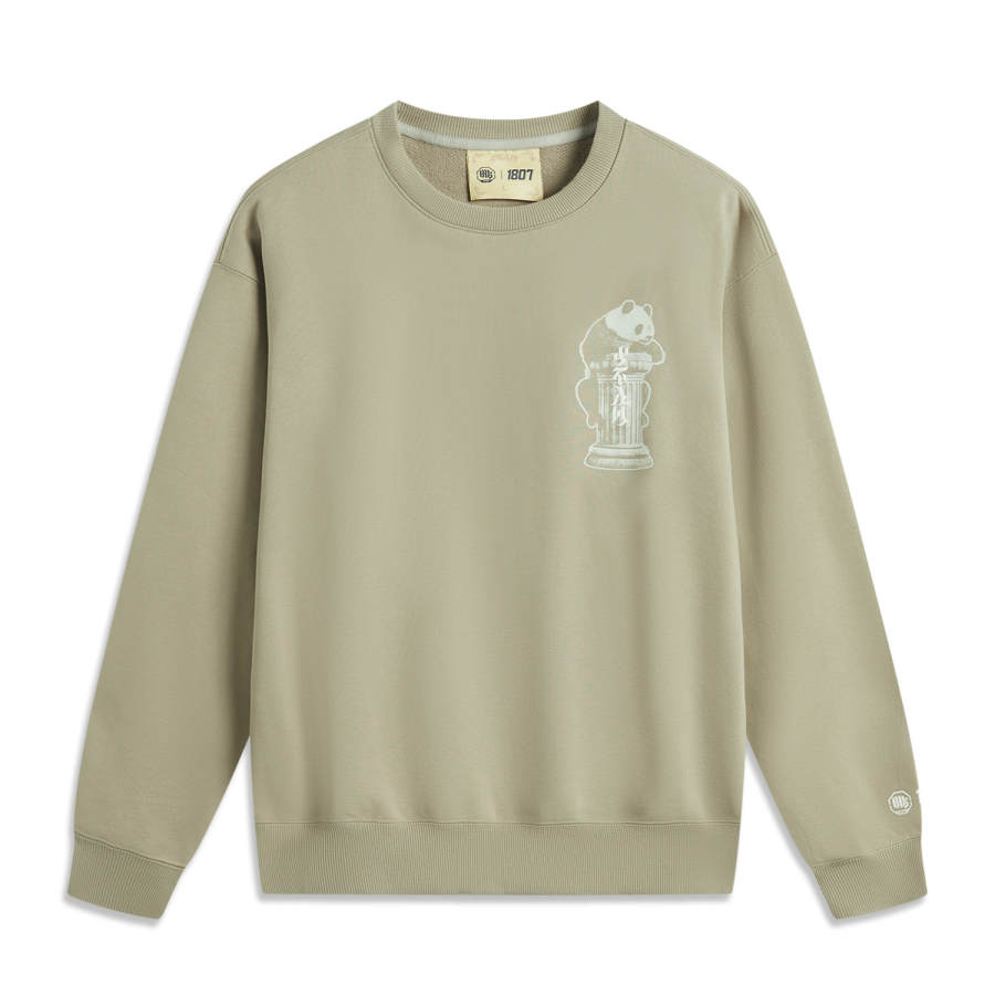 Li-Ning Li Ning Basketball Collection BadFive Collection Sweatshirt Men's Solo Green