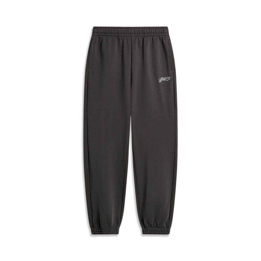 Li-Ning Li Ning Sports Life Collection Knitted Sweatpants Men's Obsidian Gray C