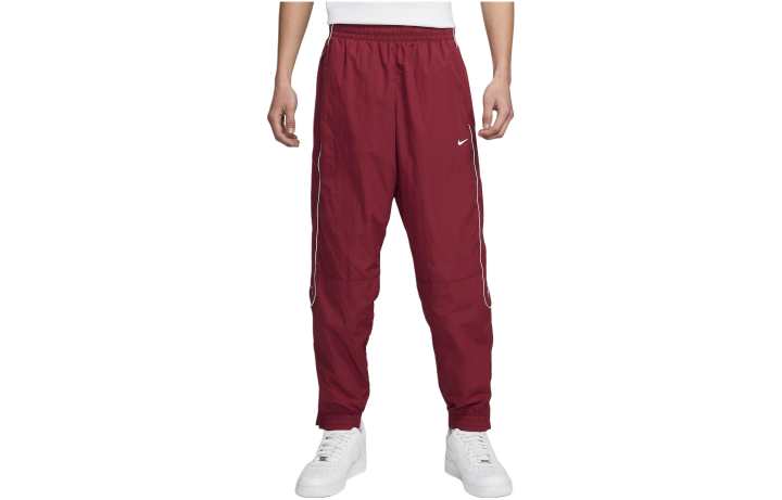 Nike Nike Solo Swoosh Knitted Sweatpants Men's Red