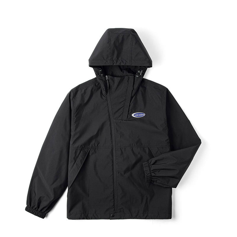Lee Lee Jackets Men's Black Hooded Moderate Other