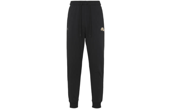 Jordan Jordan Casual Pants Men's Black Moderate Cuffed Pants