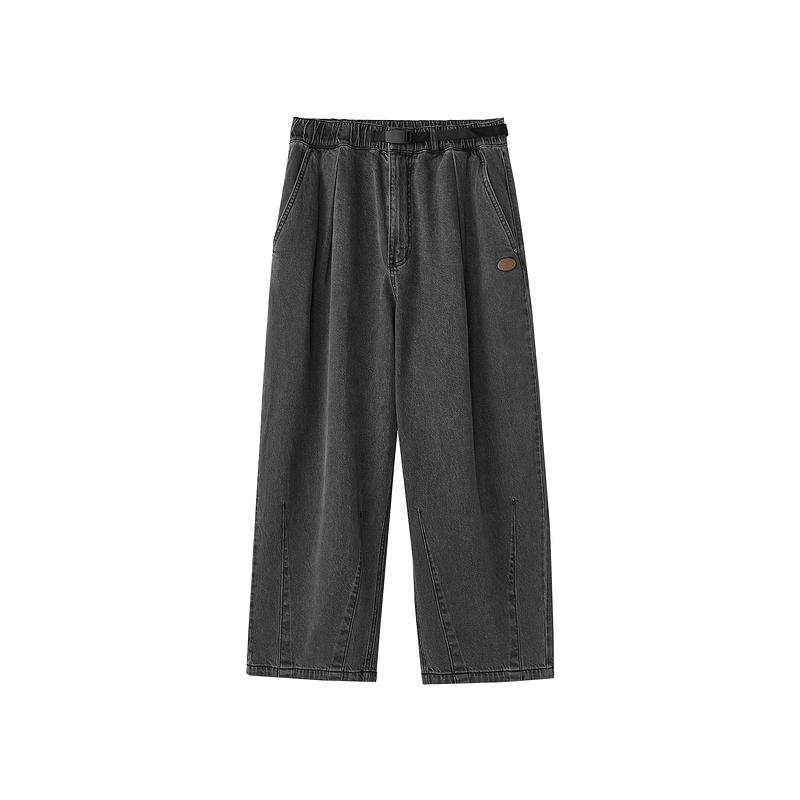 Skechers Sports League Collection Jeans Unisex Denim Distressed Gray