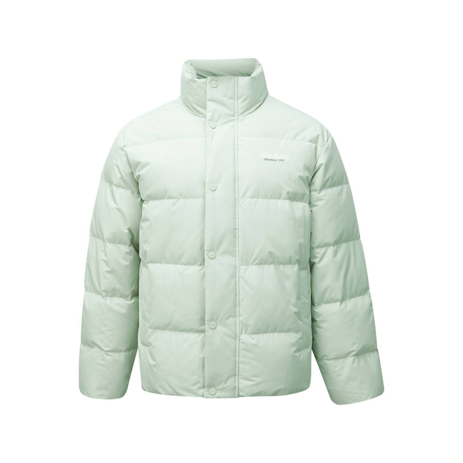 Skechers Sports League Collection Down Jacket Unisex Mercury Green