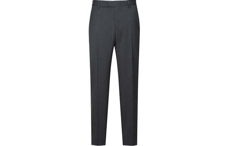 Zzegna Suit Pants Men's Dark Gray Moderate