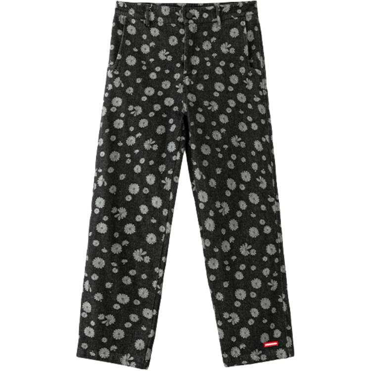 SPRAYGROUND Jeans Men's Black Moderate Straight Fit Pants