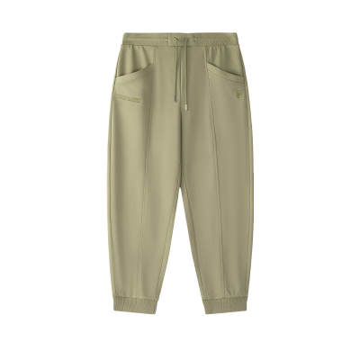 FILA FUSION Vintage Knitted Sweatpants Men's Dark Umber Khaki