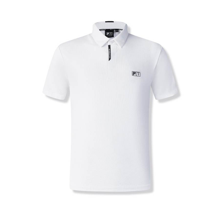 FILA Golf Polo Shirt Men's Jade White