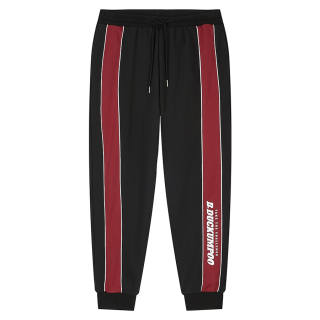KUMPOO Knitted Sweatpants Unisex Black