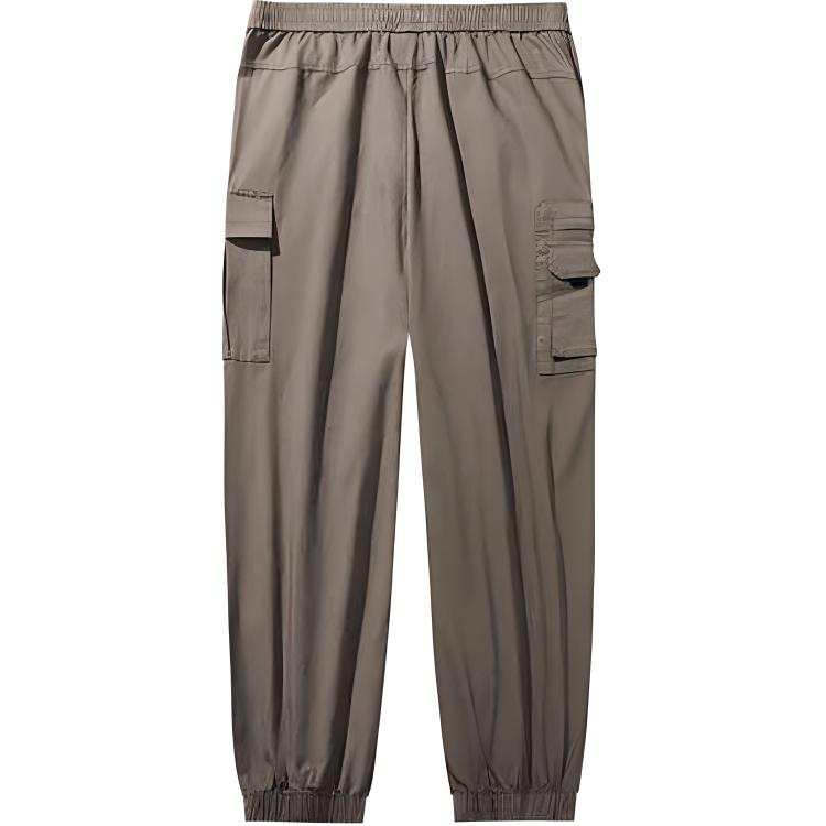 Anta x National Geographic Outdoor Collection Knitted Sweatpants Men's Earth Umber