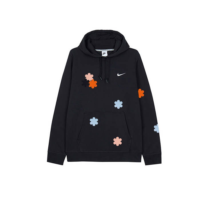 Nike Nike Sweatshirts Men's Black Hooded Moderate Regular