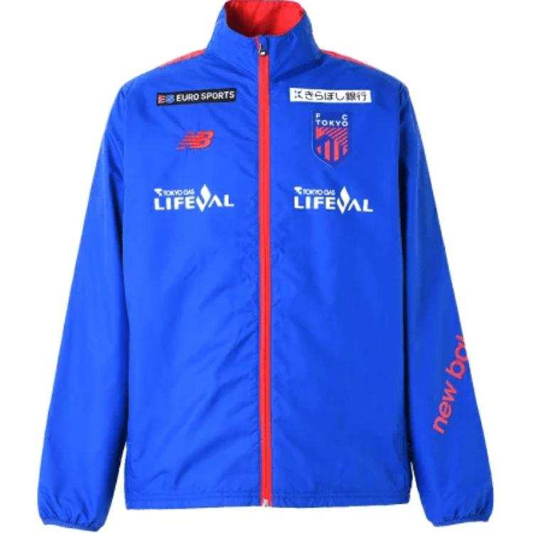 New Balance New Balance FC Tokyo FW24 Trench Coat Unisex Blue