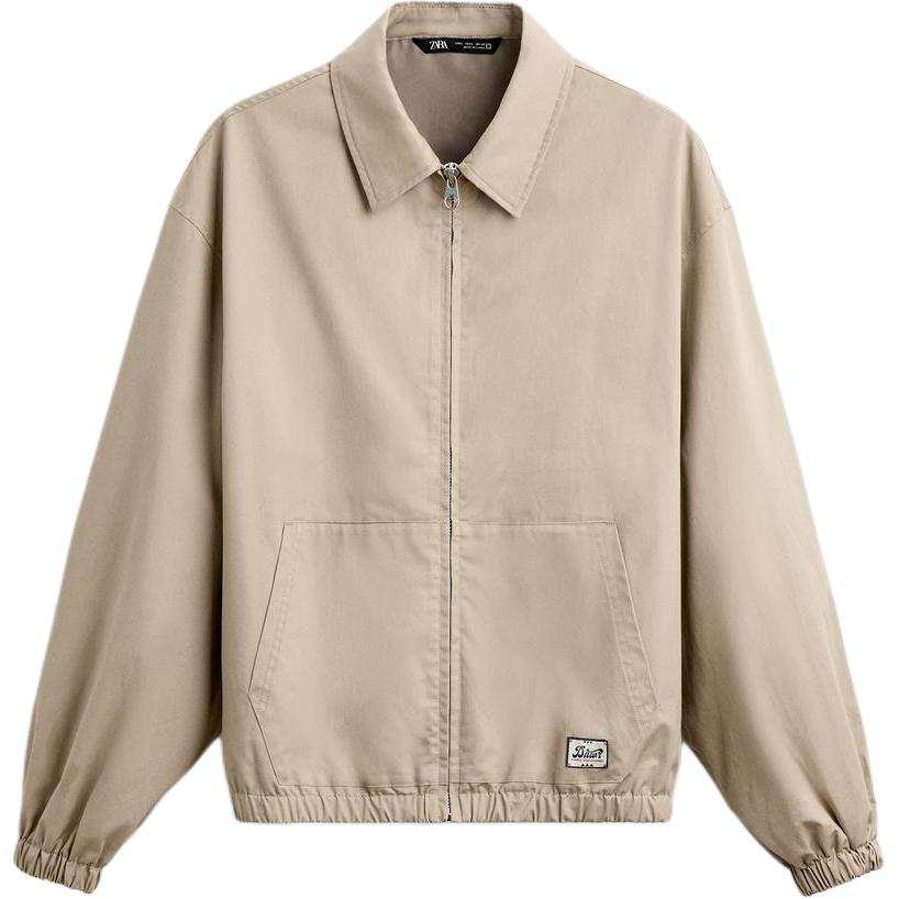 ZARA ZARA Jackets & Coats Men's Raw White