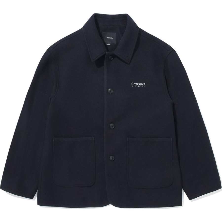 COVERNAT FW24 Jacket Unisex Marine Blue