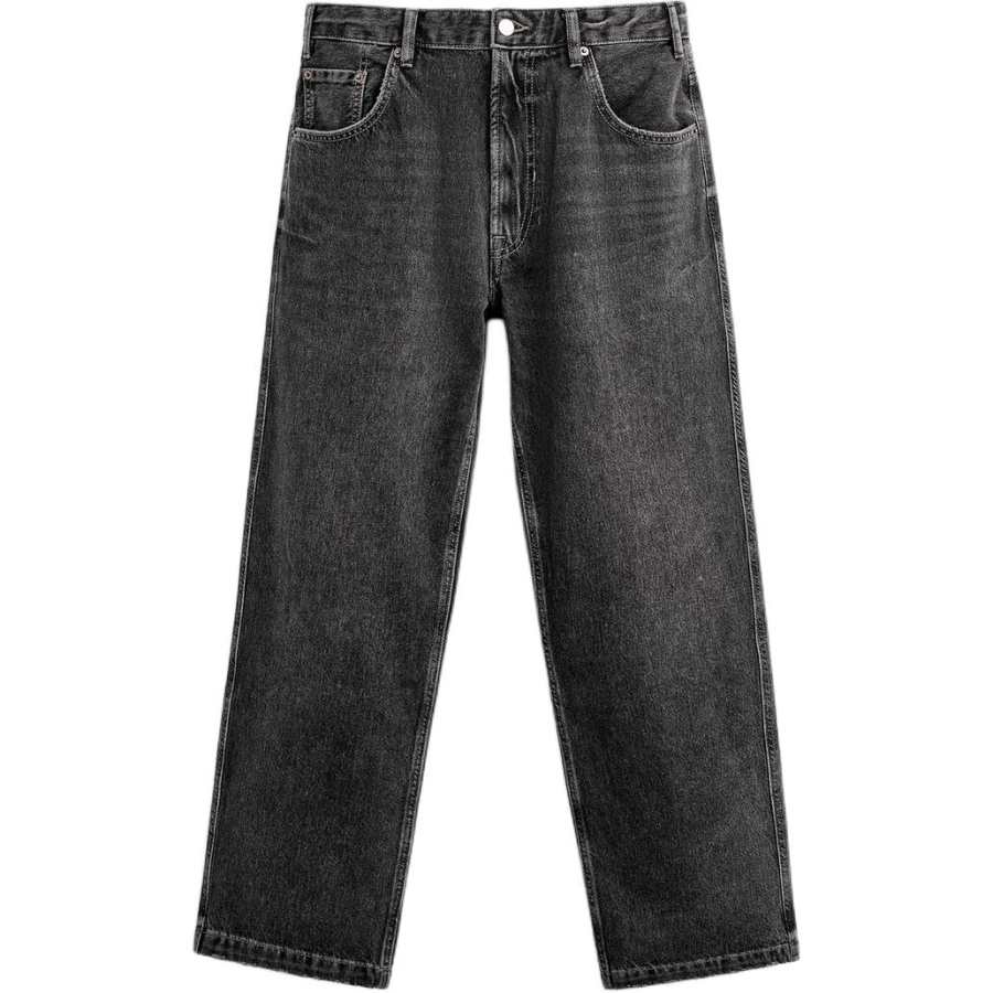 ZARA Jeans Men's Black Moderate Straight Fit Pants