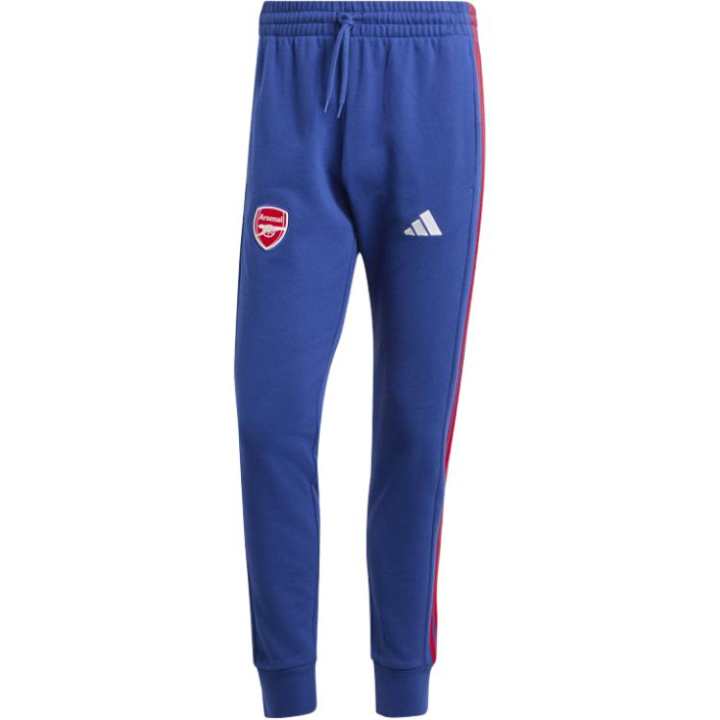 Adidas Adidas Knitted Sweatpants Men's Blue Moderate Cuffed Pants