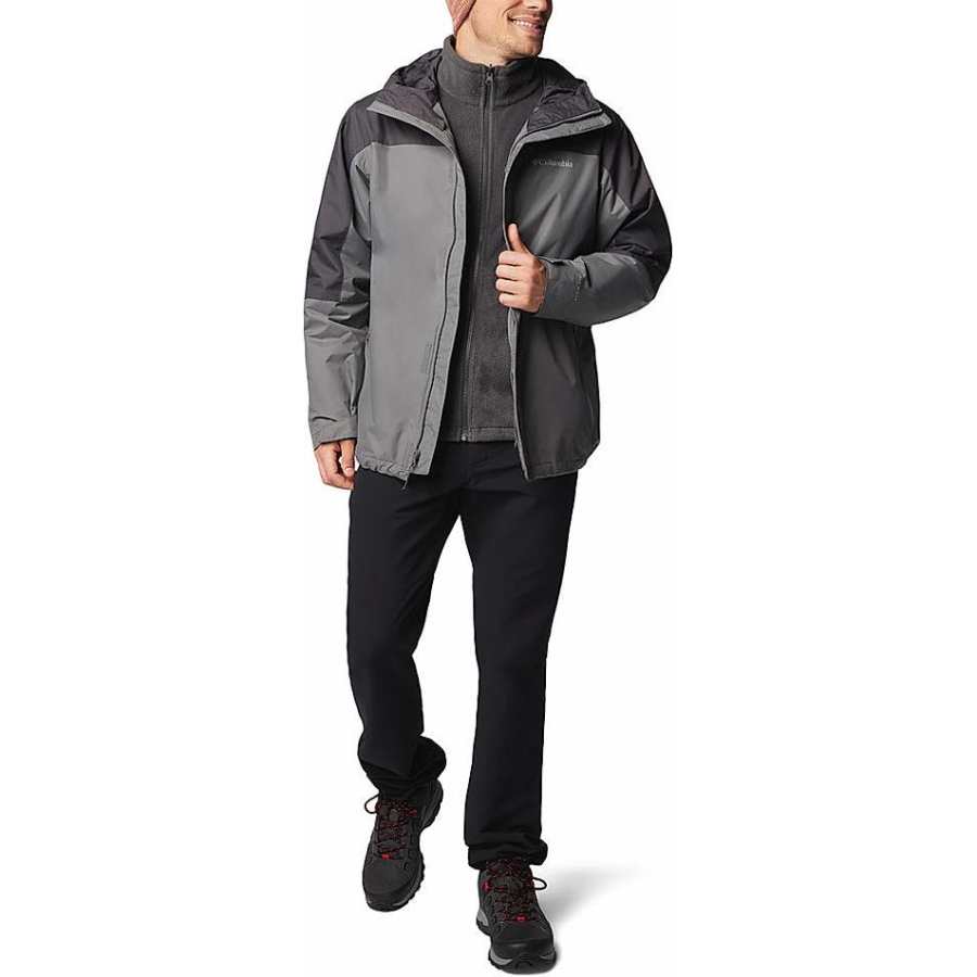 Columbia Tunnel Falls 2 Interchange Jacket Men's City Gray