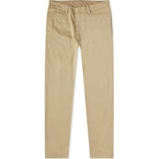 Nanamica Casual Pants Men's Earth Yellow Moderate Straight Fit Pants
