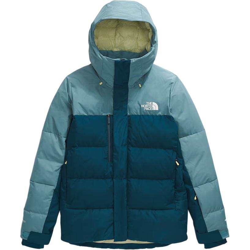 THE NORTH FACE FW24 Down Jackets & Coats Men's Midnight Gasoline Color/Seaweed Blue