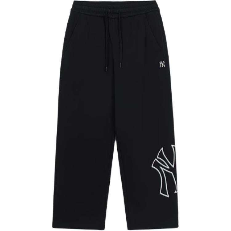 MLB New York Yankees Basic Mega Logo New York Yankees Pants Casual Pants Unisex Black